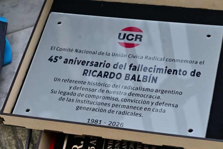 A 45 años de su fallecimiento, la UCR bonaerense homenajeó a Ricardo Balbín y reivindicó el diálogo y la unión nacional
