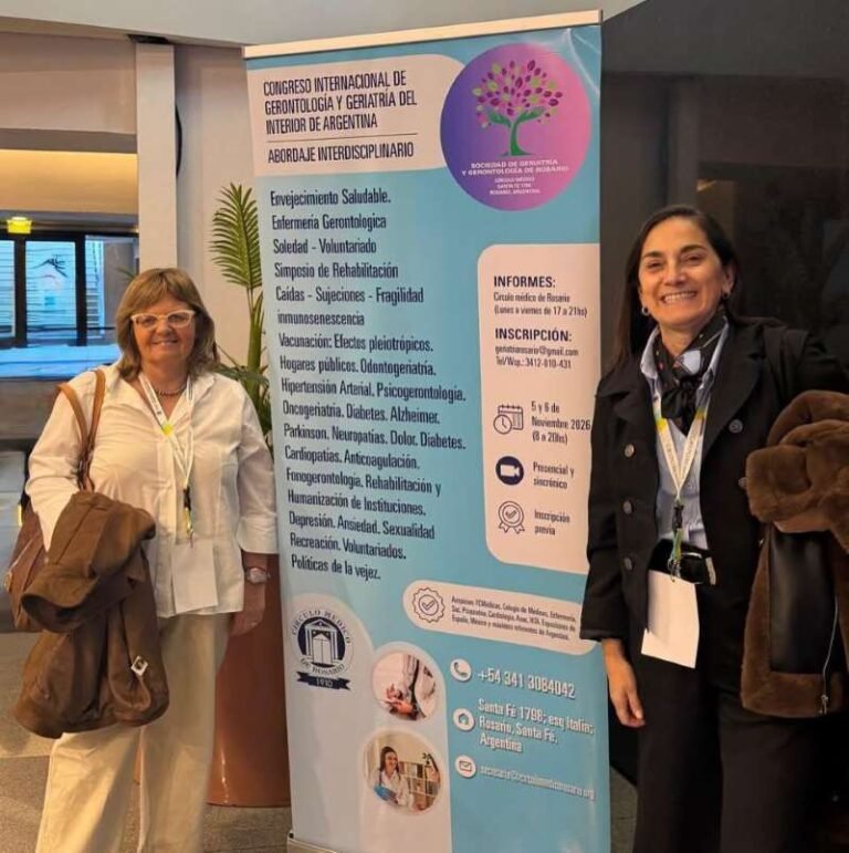 Referentes de Adultos Mayores en el Congreso Argentino de Gerontología y Geriatría