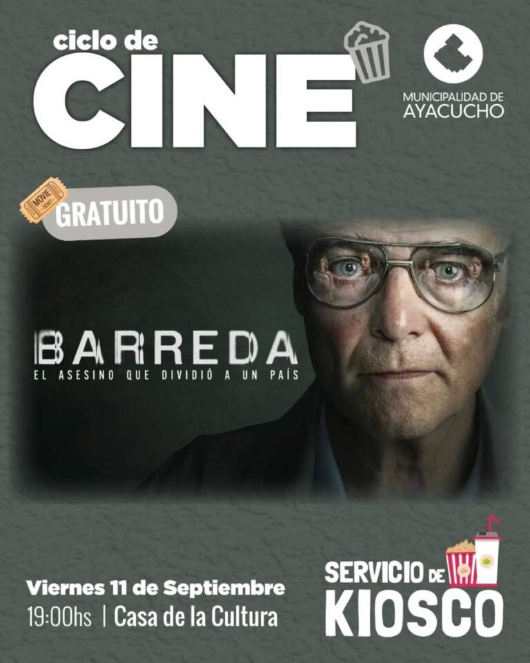 Cine en Casa de la Cultura: Funciones viernes y domingo